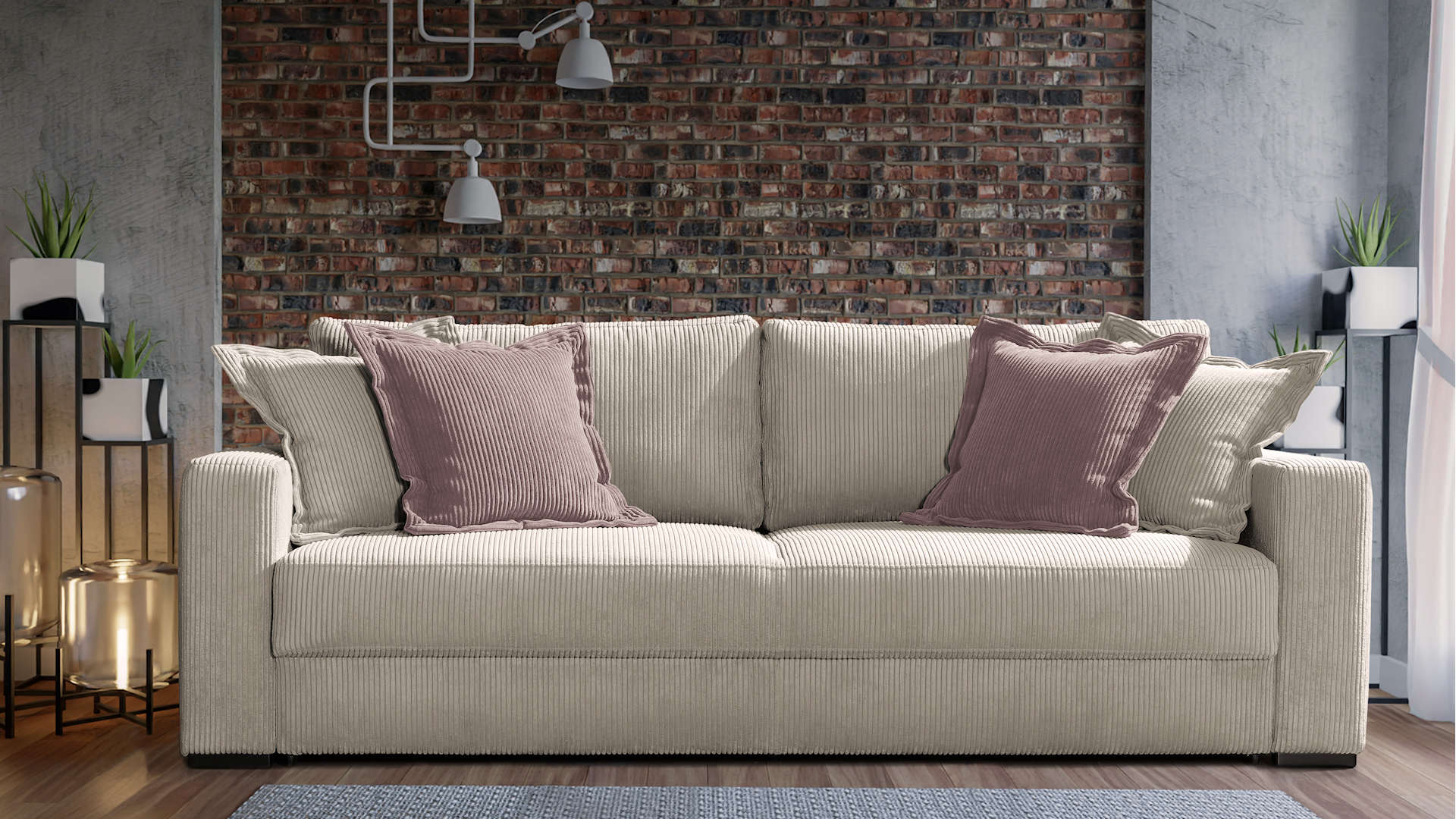 Schlafsofa Z20522 - Stoff